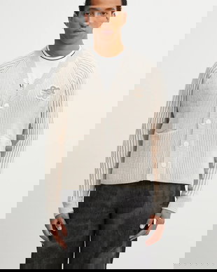 Filling Pieces cardigan din amestec de lână Knit Cardigan