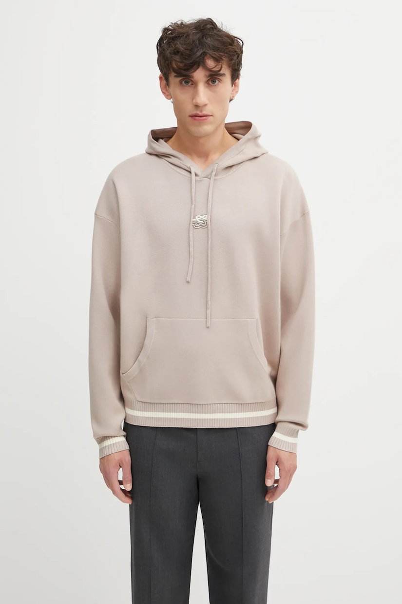 Filling Pieces bluză Knit Hoodie