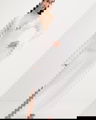 Bardot rochie de vară cu vâscoză