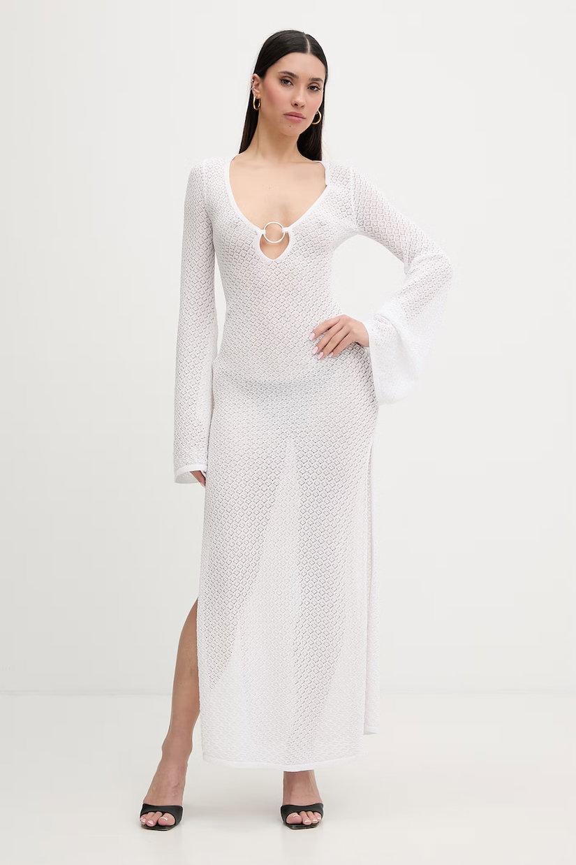 Bardot rochie de vară cu vâscoză