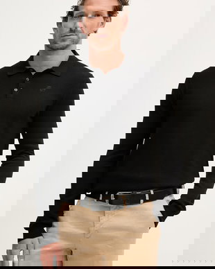 Karl Lagerfeld Pulover bărbați bumbac