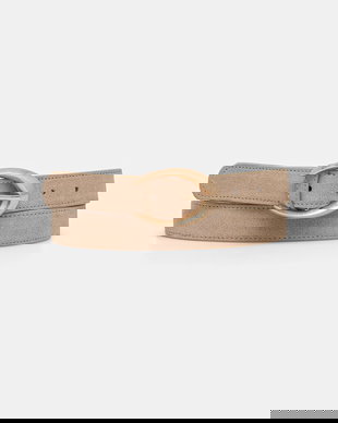 Answear.LAB curea de femei din piele întoarsă