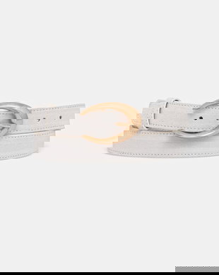 Answear.LAB curea de damă din piele întoarsă