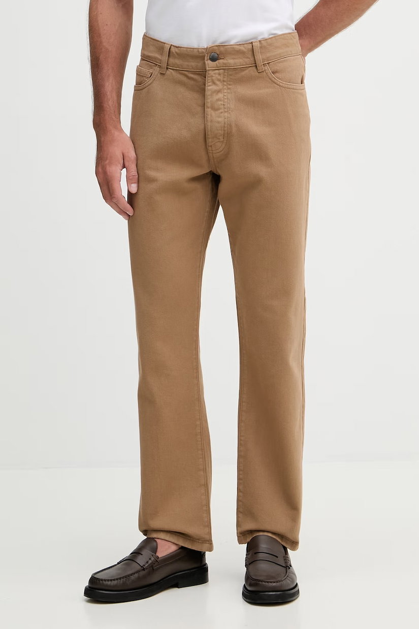 United Colors of Benetton pantaloni straight bărbătești din bumbac