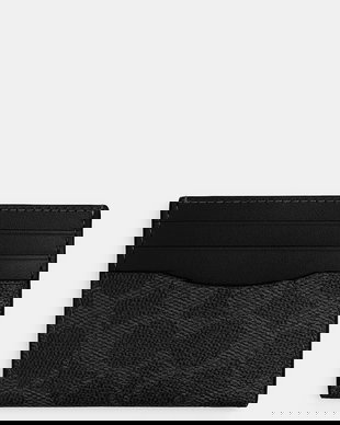 Coach portcard din piele