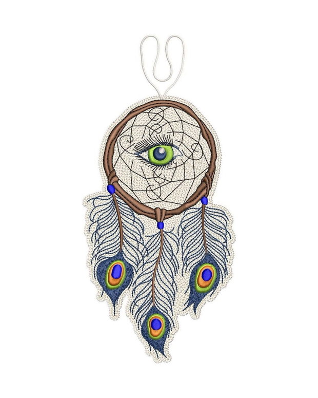 Dreamcatcher cu Pana de Paun