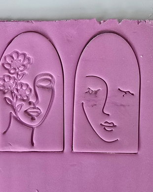 Decupator Lady 2 | Cutter polymer clay