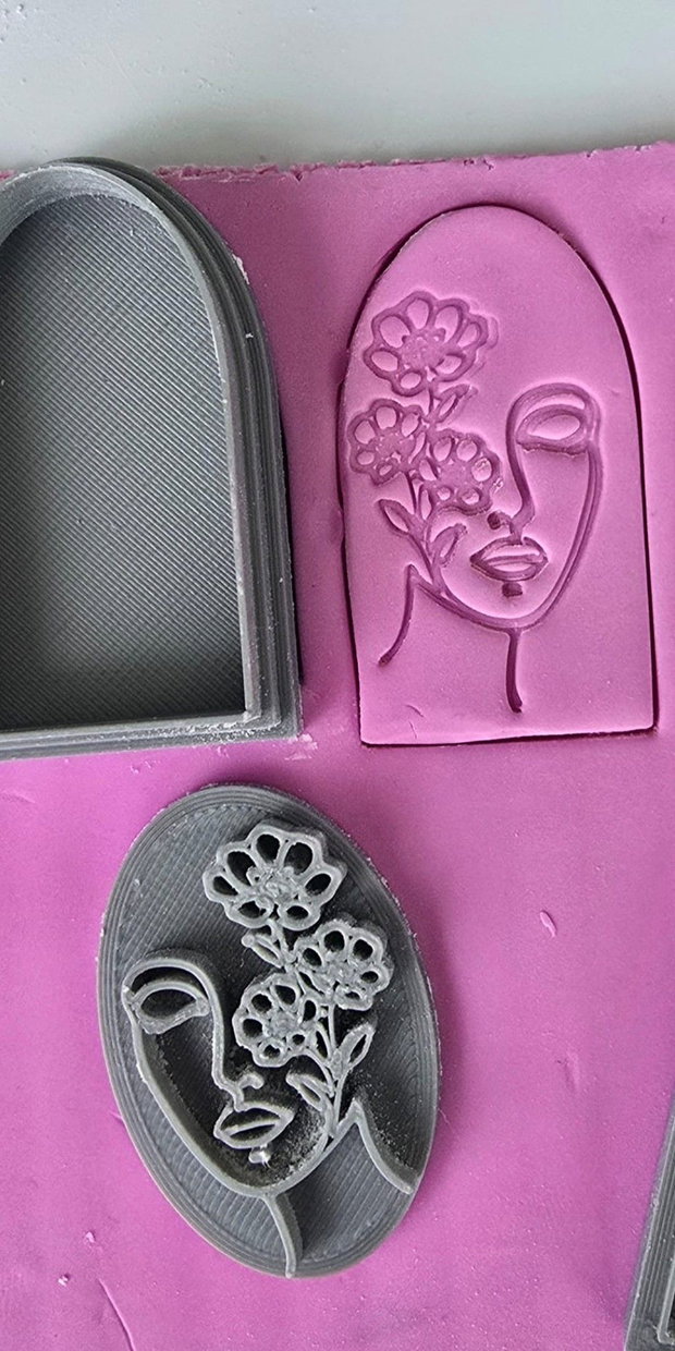 Decupator Lady 3 | Cutter polymer clay