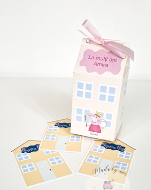 Marturii cutie Peppa