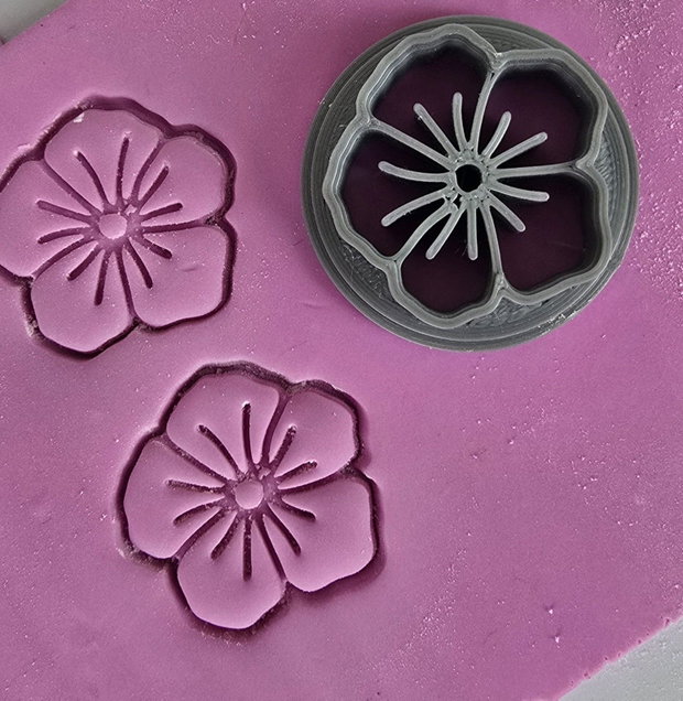 Decupator Floare de mar| Cutter polymer clay