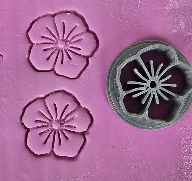 Decupator Floare de mar| Cutter polymer clay