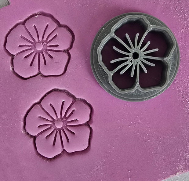 Decupator Floare de mar| Cutter polymer clay