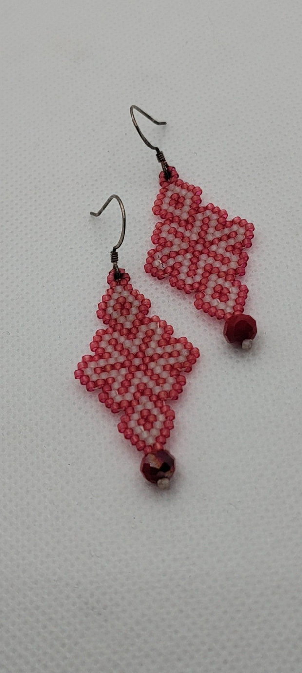 Cercei unicat, cercei din margelute, cercei handmade