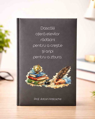 Agendă Personalizată Profesor  Cadou Elegant Dedaruit