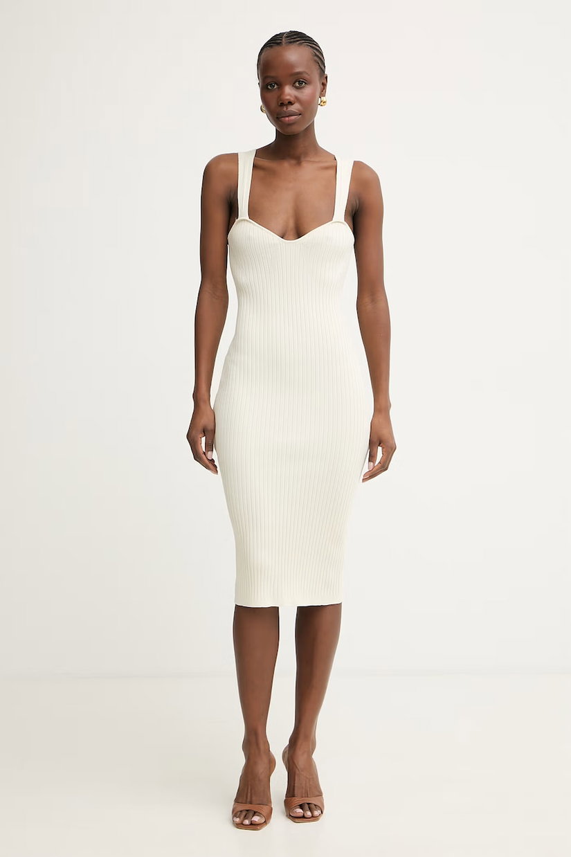 Fracomina rochie neagră cu vâscoză