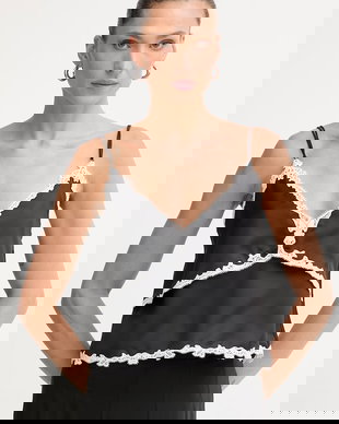 Pinko bluză cu bretele pentru femei