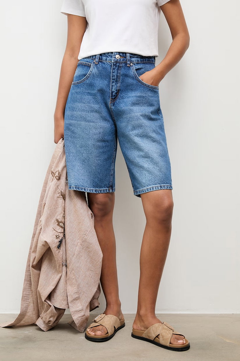 Answear.LAB pantaloni scurți pentru femei, din bumbac