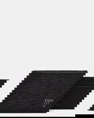 Guess portofel de bărbați din piele MILANO