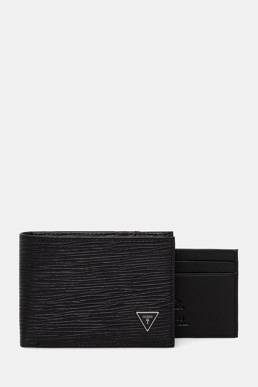 Guess portofel de bărbați din piele MILANO