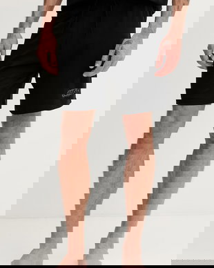 HUGO pantaloni scurți de pijama bărbătești din bumbac SPRAY_SHORTS