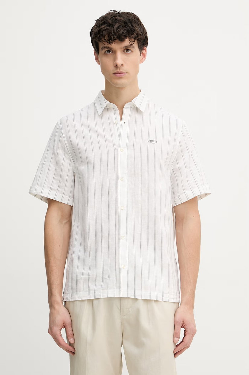 Guess cămașă pentru bărbați, cu in