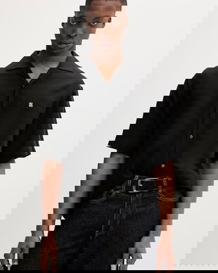 HUGO cămașă pentru bărbați, din lyocell Espino