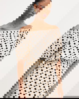 Morgan bluză spaniolă pentru femei, cu vâscoză