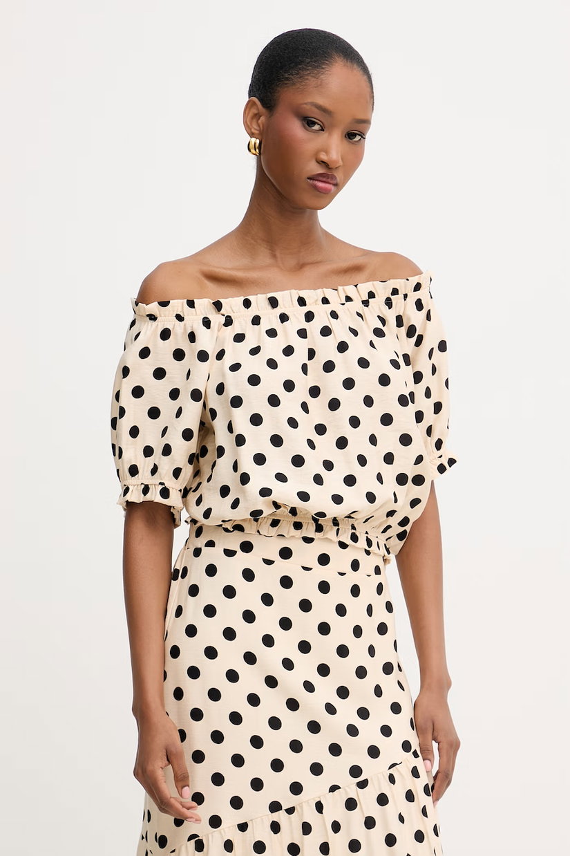 Morgan bluză spaniolă pentru femei, cu vâscoză