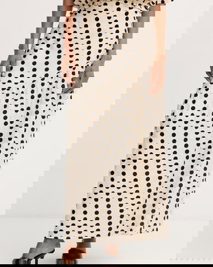 Morgan fustă cu vâscoză