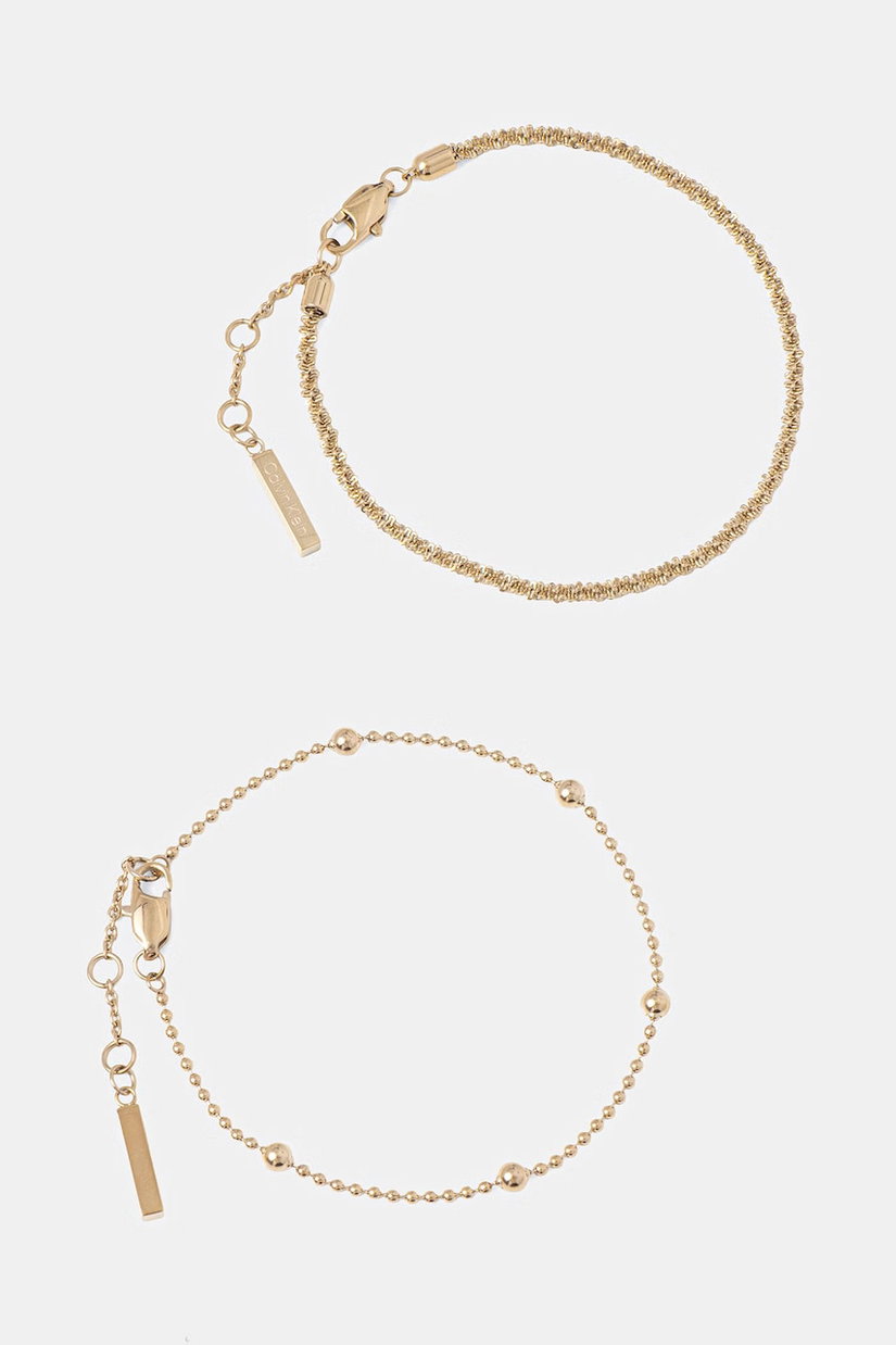 Calvin Klein brățară pentru femei, din oțel inoxidabil pachet de 2