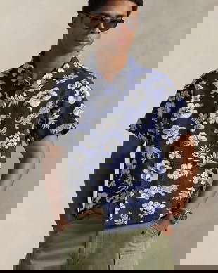 Polo Ralph Lauren cămașă pentru bărbați, din bumbac