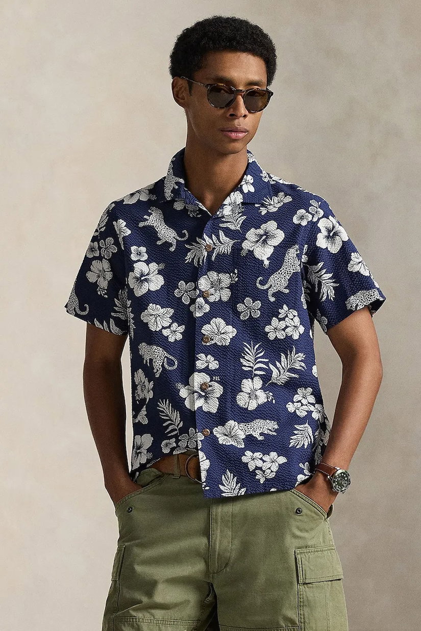 Polo Ralph Lauren cămașă pentru bărbați, din bumbac