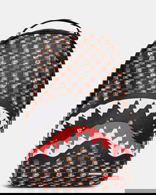 Sprayground ghiozdan pentru femei, cu imitație de piele