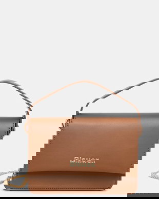 Blauer geantă crossbody de damă cu imitație de piele