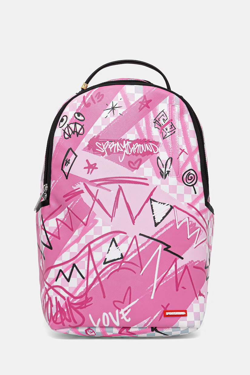 Sprayground ghiozdan pentru femei, cu imitație de piele întoarsă