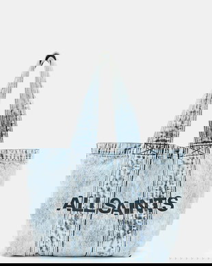 AllSaints tote bag pentru femei, din bumbac IZZY