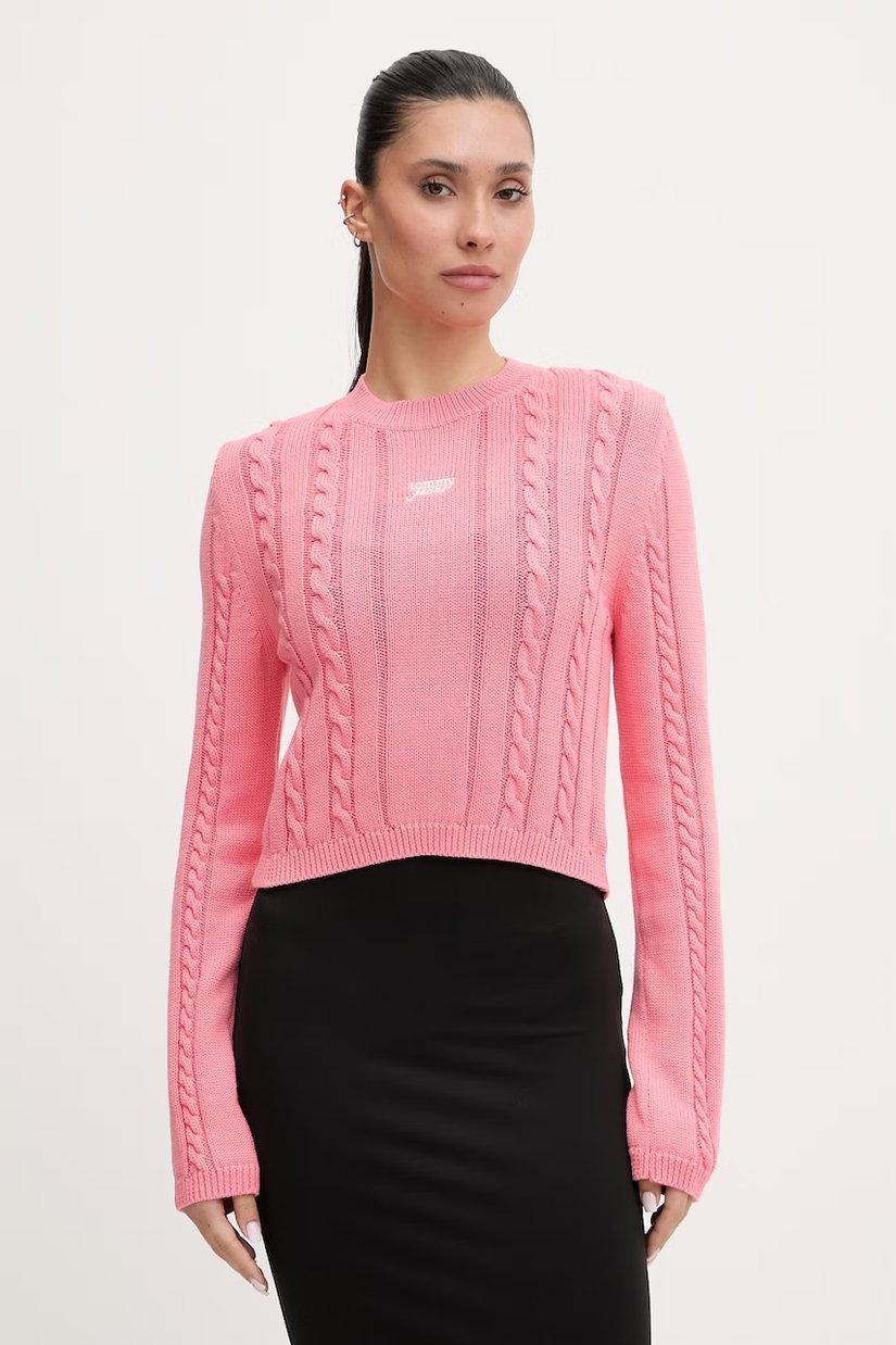 Tommy Jeans pulover pentru femei, din bumbac