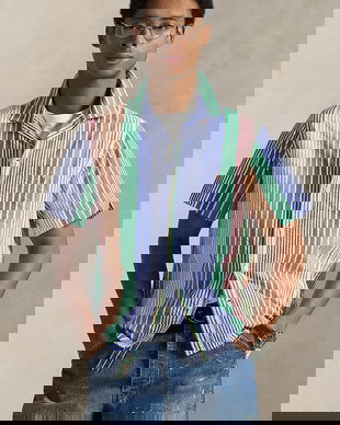 Polo Ralph Lauren cămașă pentru bărbați, din bumbac