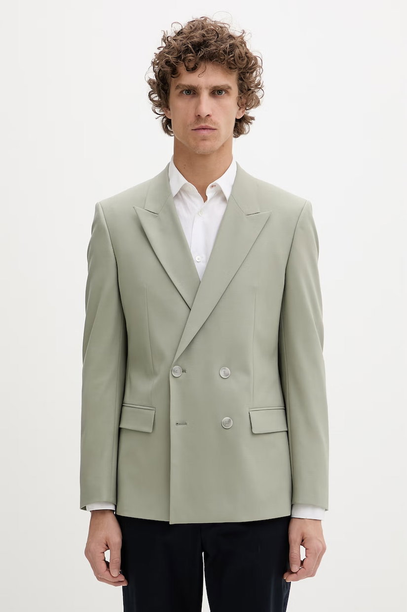 HUGO sacou pentru bărbați, cu lână Henry244F1X