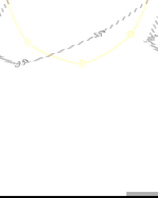 Fossil colier pentru femei, cu cristal Sutton