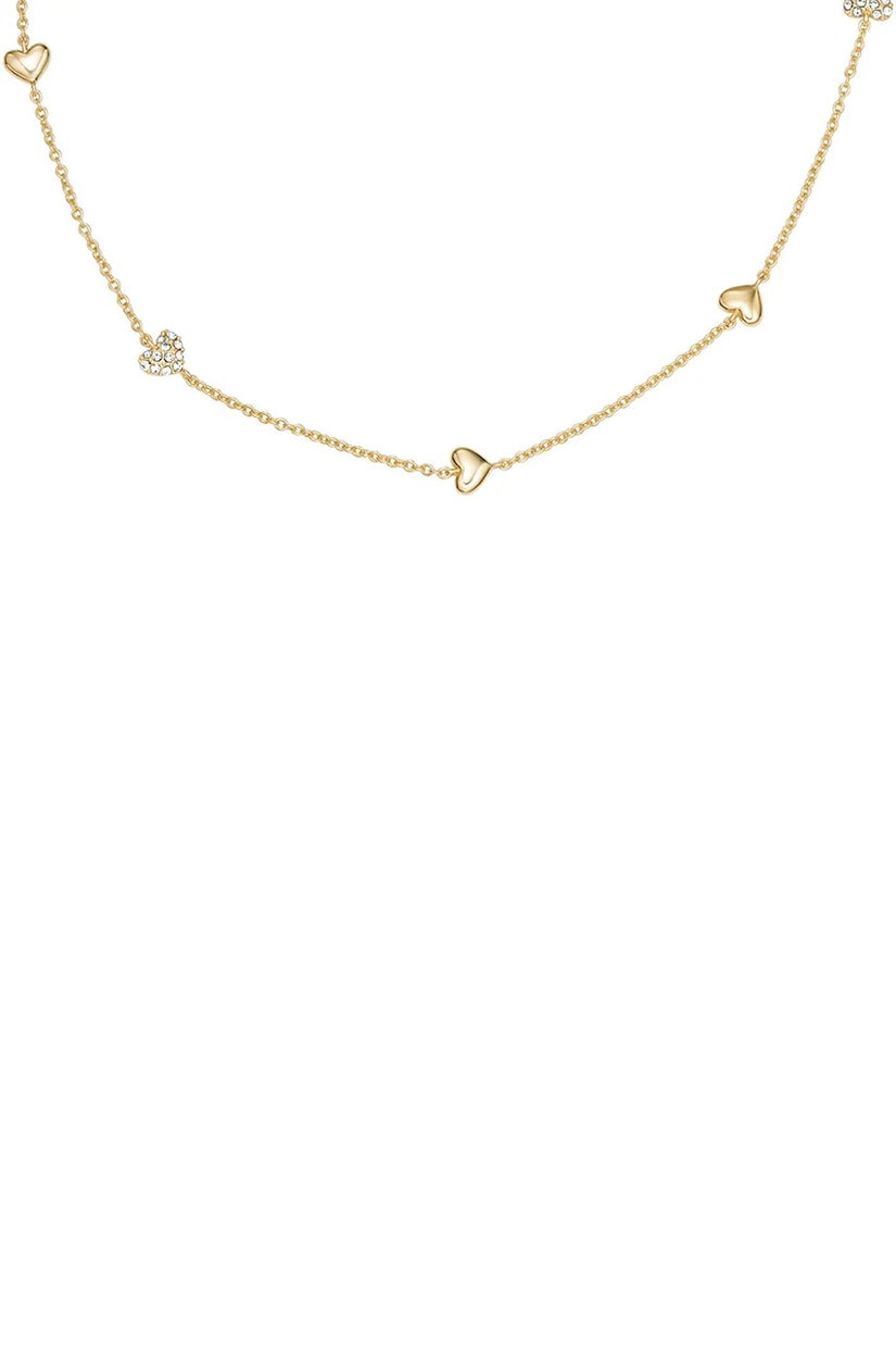 Fossil colier pentru femei, cu cristal Sutton