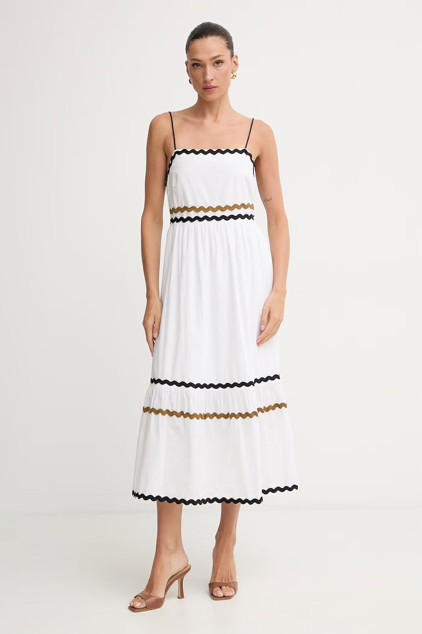 Fracomina rochie de vară din bumbac