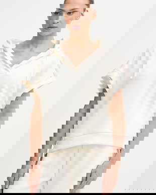 BOSS hanorac de loungewear pentru femei, cu modal Mirage_Top H.