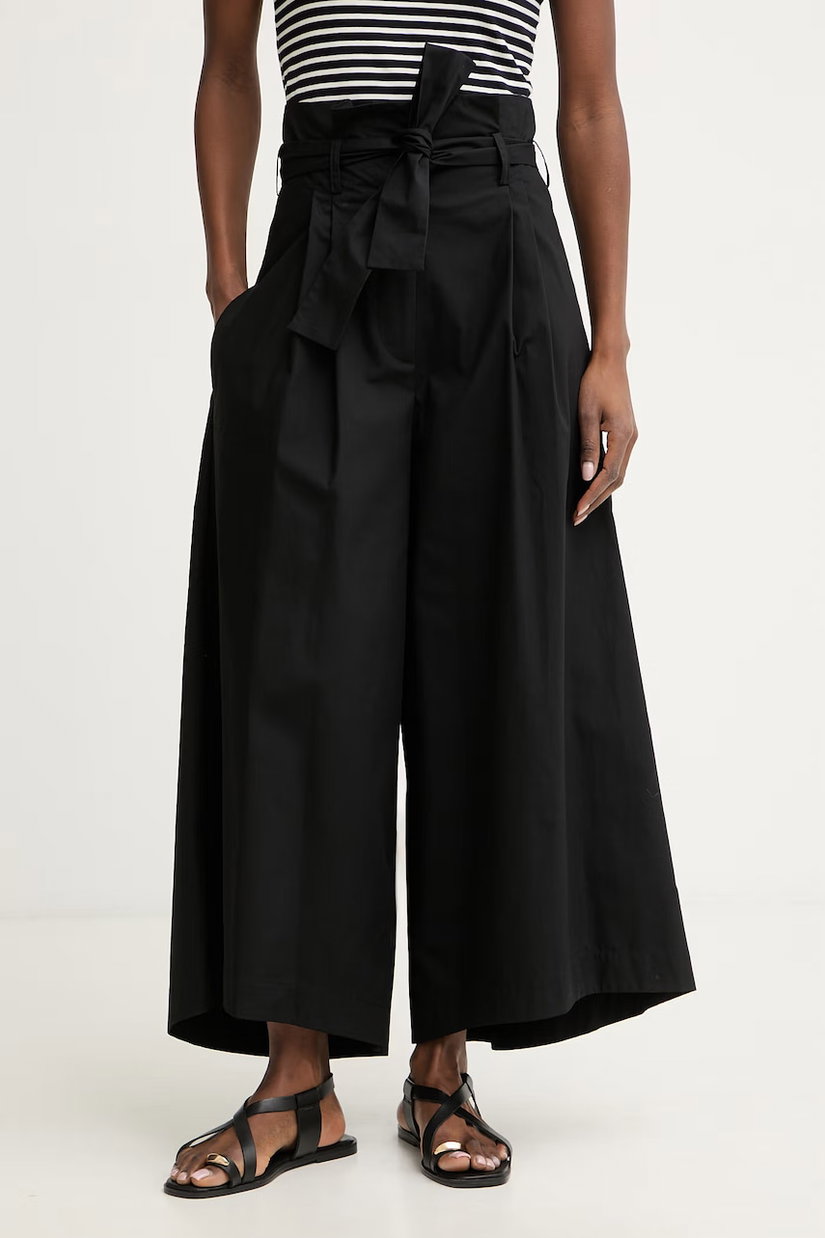 Simona Corsellini pantaloni pentru femei, din bumbac