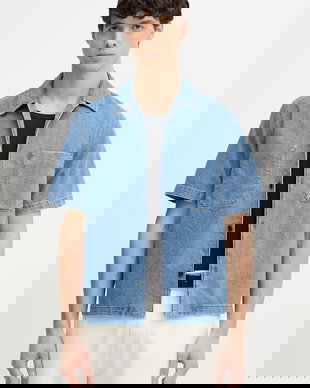 Marc O'Polo cămașă pentru bărbați, cu bumbac