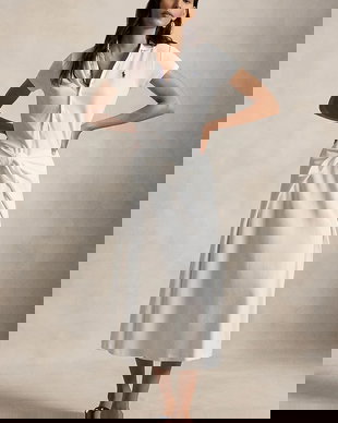 Polo Ralph Lauren rochie evazată de bumbac