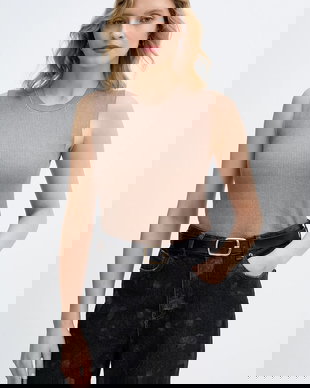 Sisley pulover din amestec de mătase