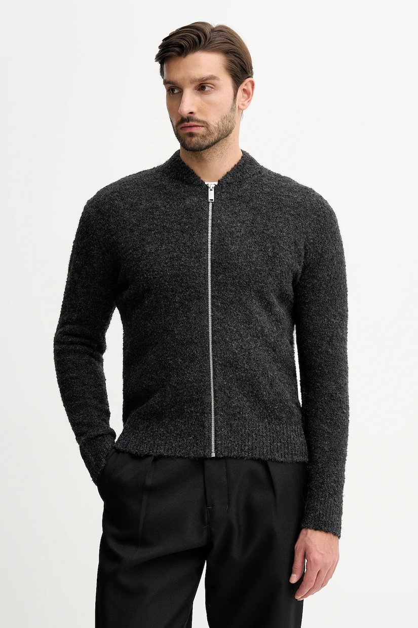 Sisley cardigan din amestec de lână