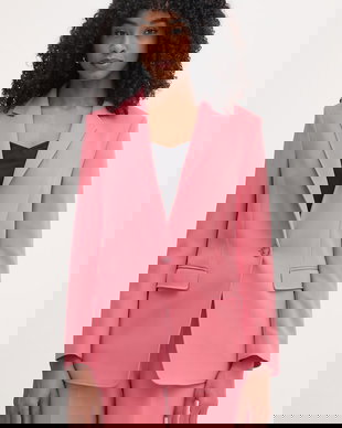 BOSS Orange sacou cu un singur rând de nasturi pentru femei C_Jabla3