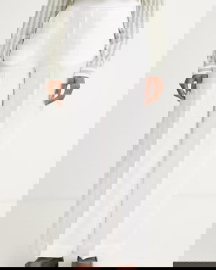 United Colors of Benetton pantaloni damă din in